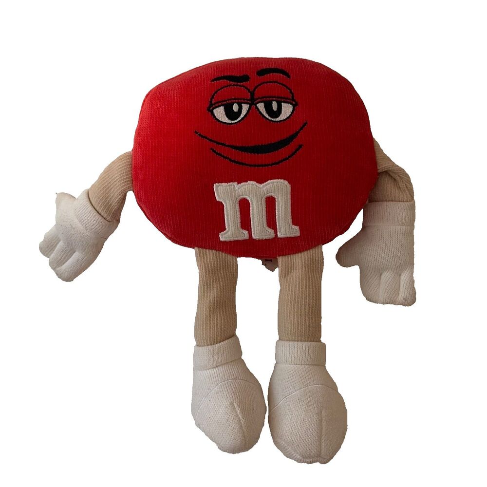 M&M's Red Plush Stuffed Toy 12" Corduroy 2021 Mars
